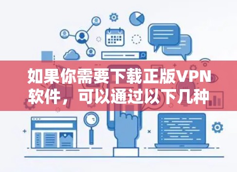 如果你需要下载正版VPN软件，可以通过以下几种方式获取