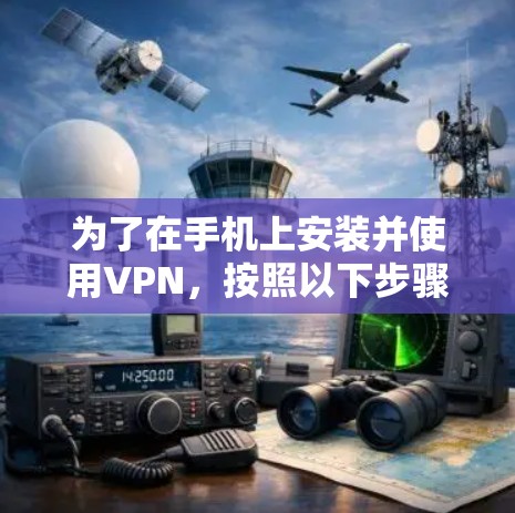 为了在手机上安装并使用VPN，按照以下步骤操作