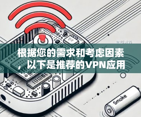 根据您的需求和考虑因素，以下是推荐的VPN应用程序