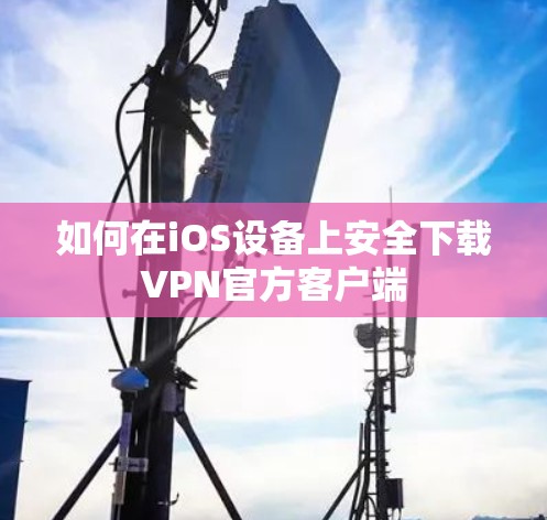 如何在iOS设备上安全下载VPN官方客户端