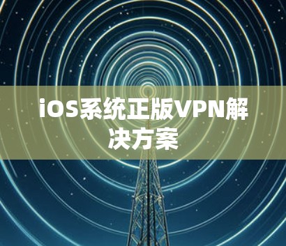 iOS系统正版VPN解决方案