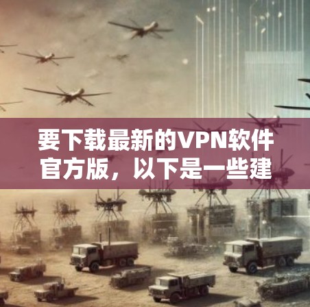 要下载最新的VPN软件官方版，以下是一些建议和步骤