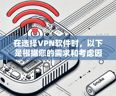 在选择VPN软件时，以下是根据您的需求和考虑因素的推荐