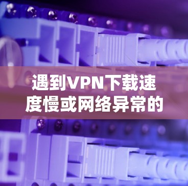 遇到VPN下载速度慢或网络异常的问题，可以按照以下步骤排查和解决