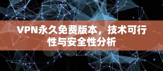 VPN永久免费版本，技术可行性与安全性分析