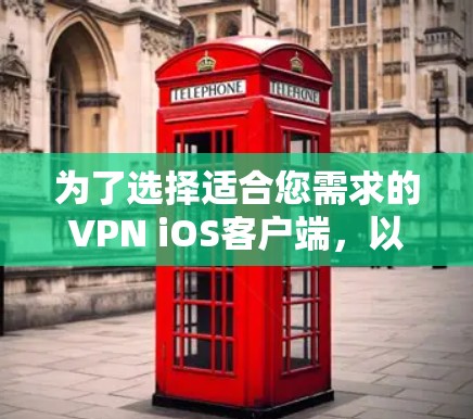 为了选择适合您需求的VPN iOS客户端，以下是根据您的需求整理的步骤和推荐