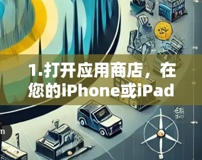 1.打开应用商店，在您的iPhone或iPad上找到并点击应用商店图标