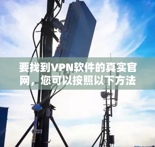 要找到VPN软件的真实官网，您可以按照以下方法确认