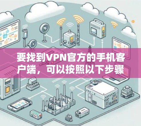 要找到VPN官方的手机客户端，可以按照以下步骤操作