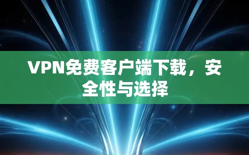 VPN免费客户端下载，安全性与选择
