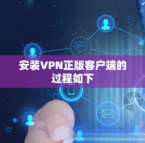 安装VPN正版客户端的过程如下