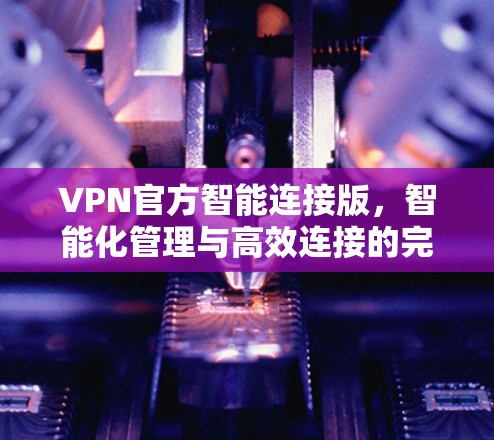 VPN官方智能连接版，智能化管理与高效连接的完美融合
